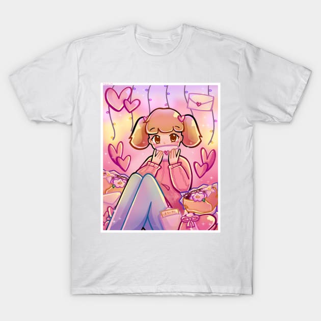 Loveletter T-Shirt by franzieart